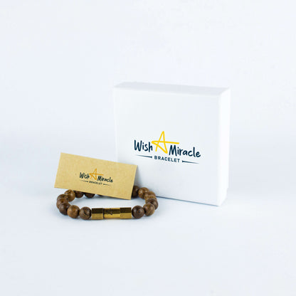 Olive Wood Wish Bracelet