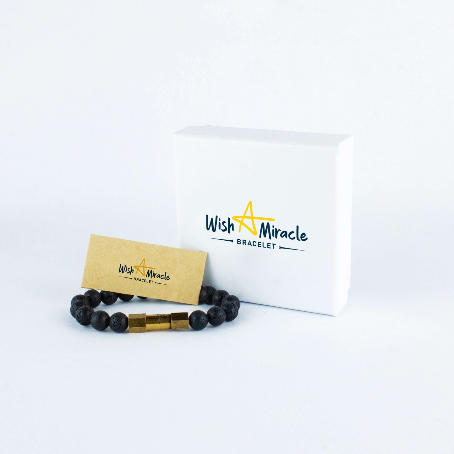 Black Lava Wish Bracelet