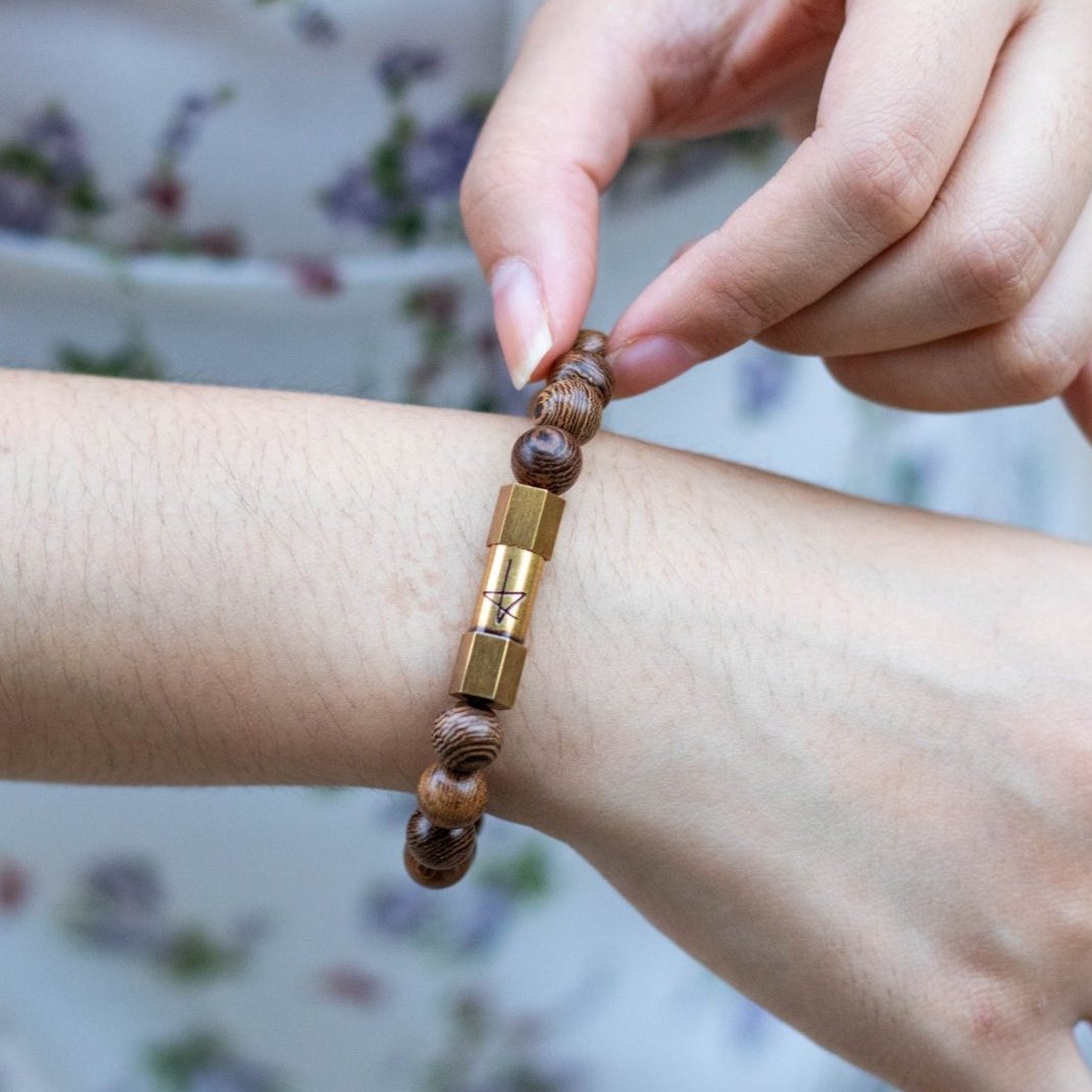 Olive Wood Wish Bracelet