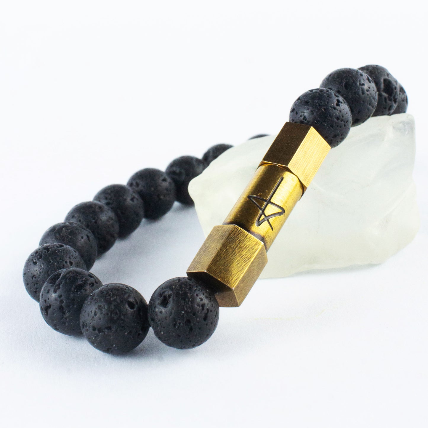 Black Lava Wish Bracelet